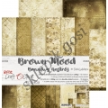 BROWN MOOD - zestaw papierów 30,5x30,5cm