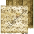 BROWN MOOD - 04 - dwustronny papier 30,5x30,5cm
