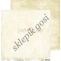 WHITE-BEIGE MOOD - 03 - dwustronny papier 30,5x30,5cm