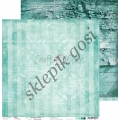 TURQUOISE MOOD - 05 - dwustronny papier 30,5x30,5cm