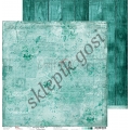 TURQUOISE MOOD - 04 - dwustronny papier 30,5x30,5cm