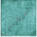 TURQUOISE MOOD - 02 - dwustronny papier 30,5x30,5cm