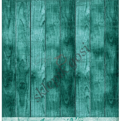 TURQUOISE MOOD - 04 - dwustronny papier 30,5x30,5cm