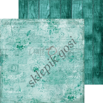 TURQUOISE MOOD - zestaw papierów 20,3x20,3cm