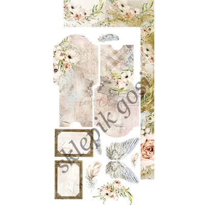 BLOOMING RETREAT - JUNK JOURNAL SET - ZESTAW DODATKÓW