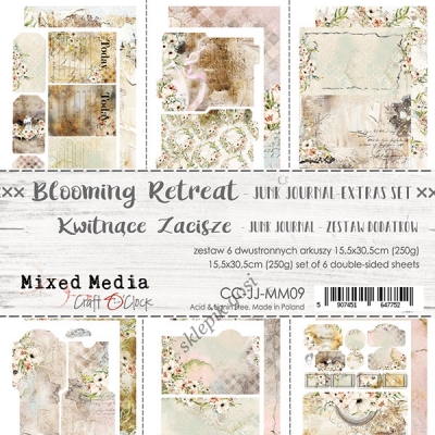 BLOOMING RETREAT - JUNK JOURNAL SET - ZESTAW DODATKÓW