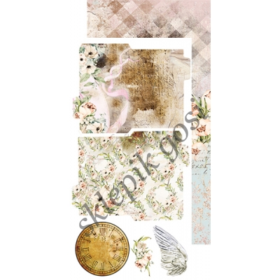 BLOOMING RETREAT - JUNK JOURNAL SET - ZESTAW DODATKÓW