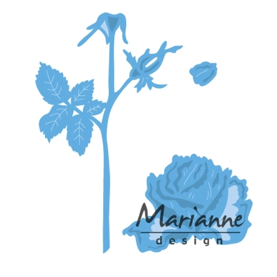 MARIANNE DESIGN - Wykrojnik Marianne Design Tiny's Rose