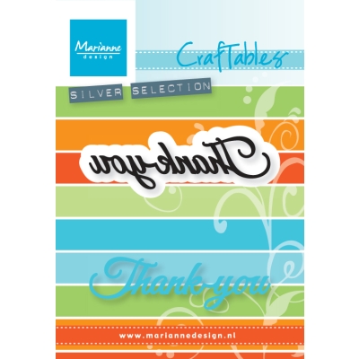 MARIANNE DESIGN - NAPIS THANK YOU