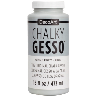 Chalky Gesso Grey 473 ml