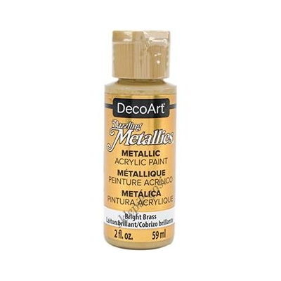DecoArt -Dazzling Metallics bright brass 59 ml