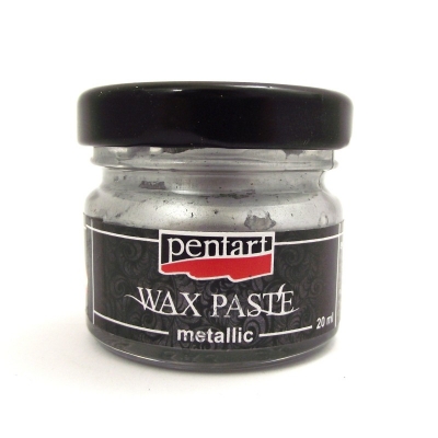 PENTART-PASTA WOSKOWA SREBRO 20 ml