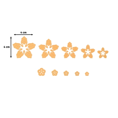 NELLIE'S WYKROJNIK BOMBKI I KOKARDKI
