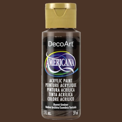 Americana Acrylics - Burnt Umber DA064 - 59ml