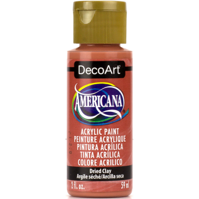 Americana Acrylics - Dried Clay DA356 - 59ml