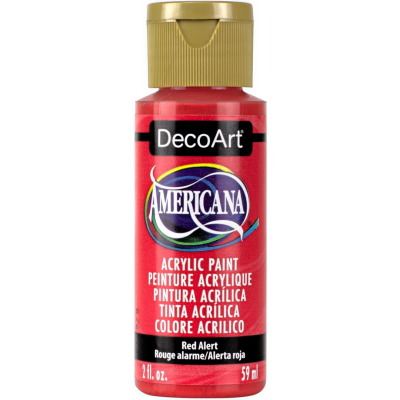 Americana Acrylics - Red Alert DA301 - 59ml