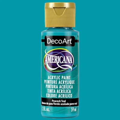 Americana Acrylics - Peacock Teal DA326 - 59ml