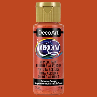 Americana Acrylics - Cadmium Orange DA014 - 59ml