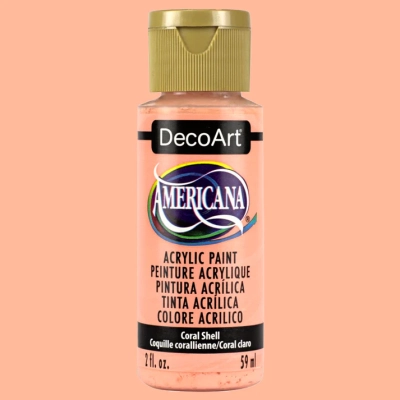 Americana Acrylics - Coral Shell DA316 - 59ml