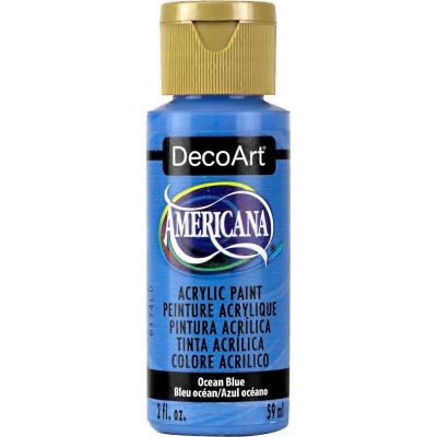 Americana Acrylics - Ocean Blue - Opaque DA270 - 59ml