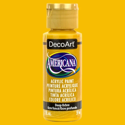 Americana Acrylics - Deep Ochre DA392 - 59ml