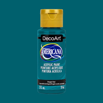 Americana Acrylics - Dragon Teal DA433 - 59ml