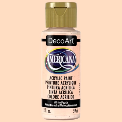 Americana Acrylics - White Peach DA024 - 59ml