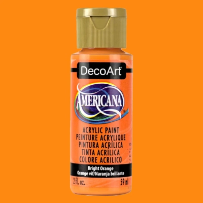 Americana Acrylics - Bright Orange DA228 - 59ml