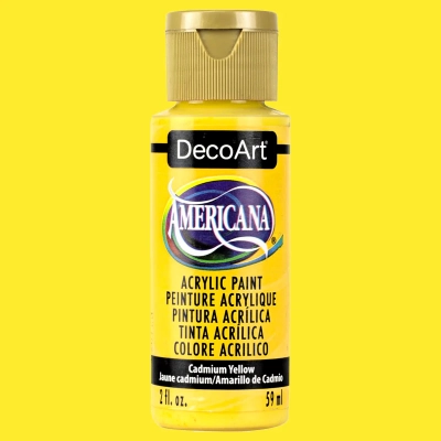 Americana Acrylics - Cadmium Yellow DAO10 - 59ML