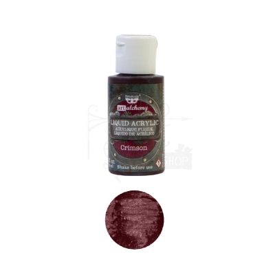 PRIMA FINNABAIR FARBA 30ml LIQUID ACRYLIC CRIMSON 968298