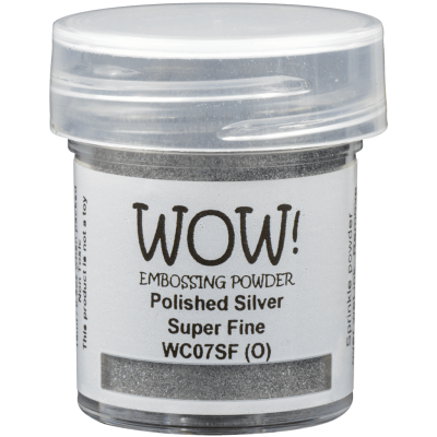 PUDER DO EMBOSSINGU - WOW! - Polished Silver SUPER FINE