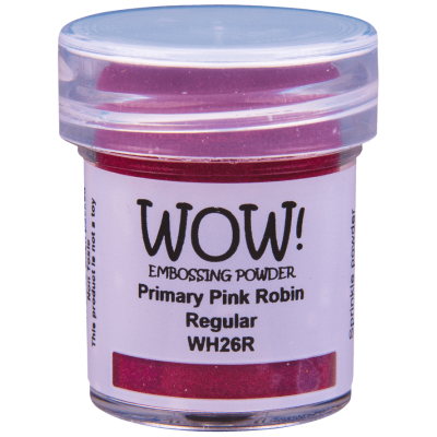 PUDER DO EMBOSSINGU - WOW! - PRIMARY PINK ROBIN