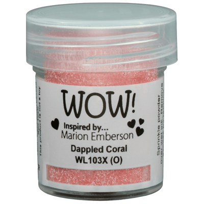 PUDER DO EMBOSSINGU - WOW! - DAPPLED CORAL