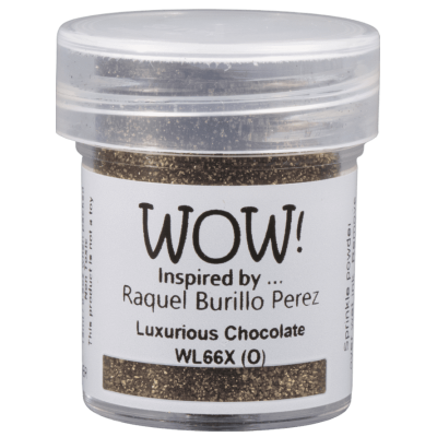 PUDER DO EMBOSSINGU - WOW! - Luxurious Chocolate*Raquel Burillo Perez*