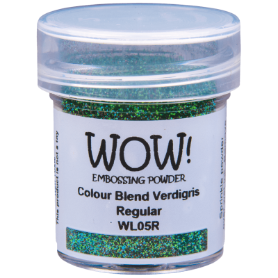 PUDER DO EMBOSSINGU - WOW! - COLOUR BLEND VERDIGRIS