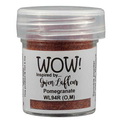 PUDER DO EMBOSSINGU - WOW! - POMEGRANATE *Gwen Lafleur*