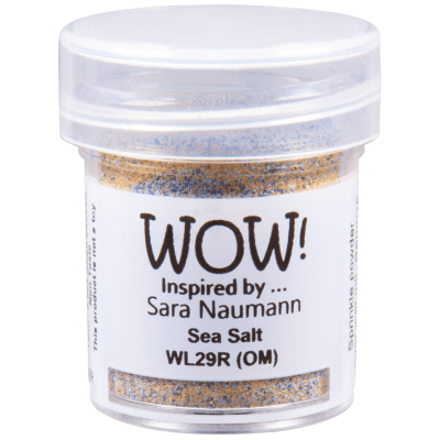 PUDER DO EMBOSSINGU - WOW! - Sea Salt*Sara Naumann*