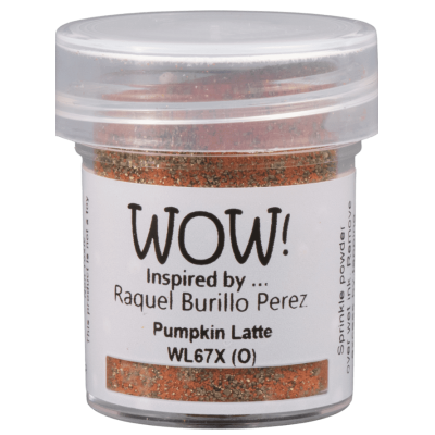 PUDER DO EMBOSSINGU - WOW! - Pumpkin Latte*Raquel Burillo Perez*