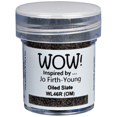 PUDER DO EMBOSSINGU - WOW! - Oiled Slate*Jo Firth-Young*