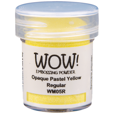 PUDER DO EMBOSSINGU - WOW! - OPAQUE PASTEL YELLOW