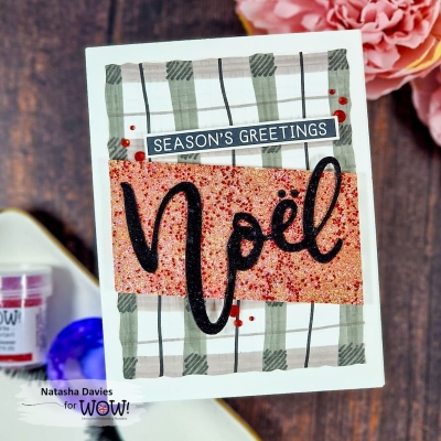 PUDER DO EMBOSSINGU - WOW! - RED GLIMMER