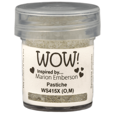 PUDER DO EMBOSSINGU - WOW! - Pastiche Embossing Sparkles ... inspired by Marion Emberson