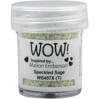PUDER DO EMBOSSINGU - WOW! - Speckled Sage (...inspired by Marion Emberson)