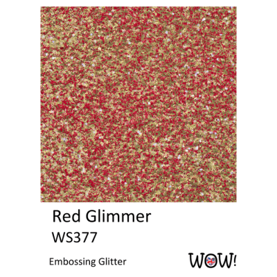 PUDER DO EMBOSSINGU - WOW! - RED GLIMMER