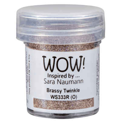 PUDER DO EMBOSSINGU - WOW! - BRASSY TWINKLE *Sara Naumann*