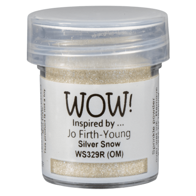 PUDER DO EMBOSSINGU - WOW! - SILVER SNOW