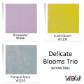 PUDER DO EMBOSSINGU - WOW! - Delicate Blooms Trio *Alex Syberia Designs*