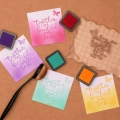 Vaessen Creative • Dye Ink Pad Set (TUSZE) 4 sztuki kolor BRIGHTS