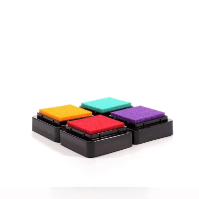 Vaessen Creative • Dye Ink Pad Set (TUSZE) 4 sztuki kolor BRIGHTS