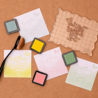 Vaessen Creative • Dye Ink Pad Set (TUSZE) 4 sztuki kolor SOFTS